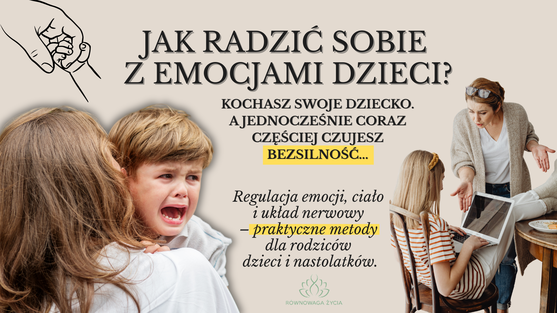Emocje u dzieci - header